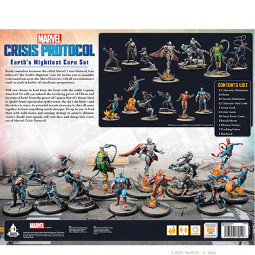 Marvel: Crisis Protocol - Earth's Mightiest Core Set (SALE FREE SHIPPING)
