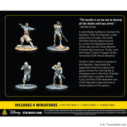 Star Wars - Shatterpoint Hello There General Obi-Wan Kenobi Squad Pack