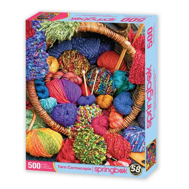 Yarn Cornucopia 500 piece puzzle