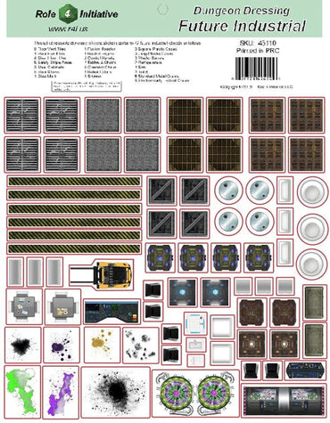 Future Industrial: Dry-Erase Dungeon Dressings