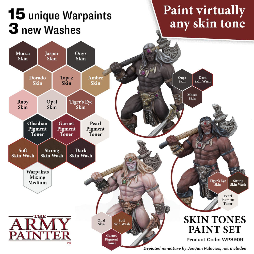 Skin Tones Paint Set (DISCONTINUED)