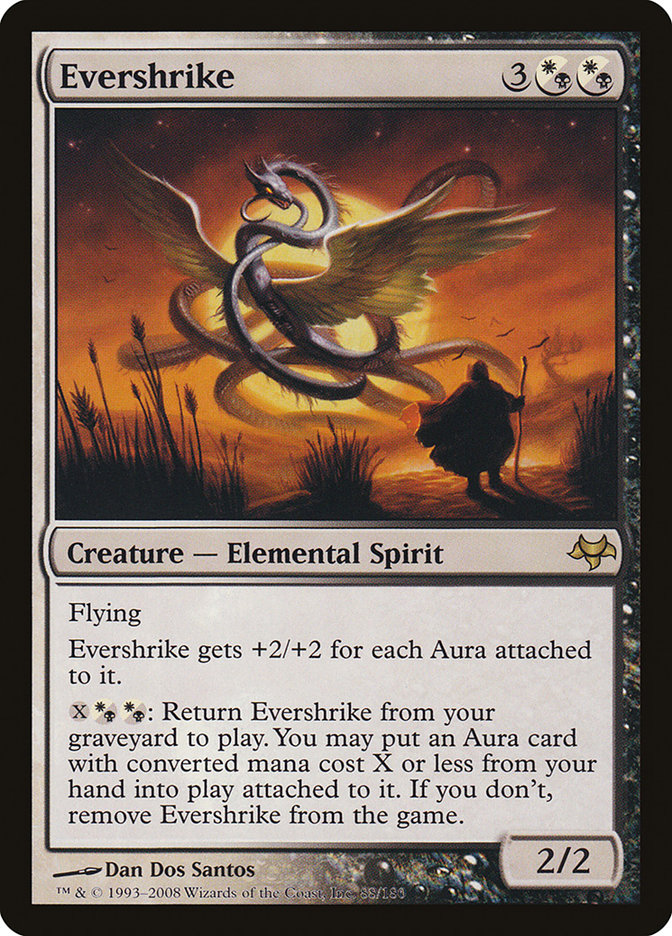 mtg eventide cards Evershrike [Eventide]