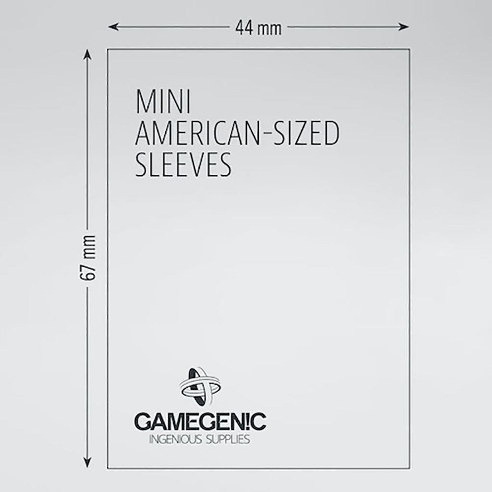 Gamegenic: Prime Sleeves: Mini American (44 x 67 mm)