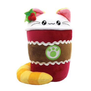 Gingerbread Latte Christmas Cat Cute Plush