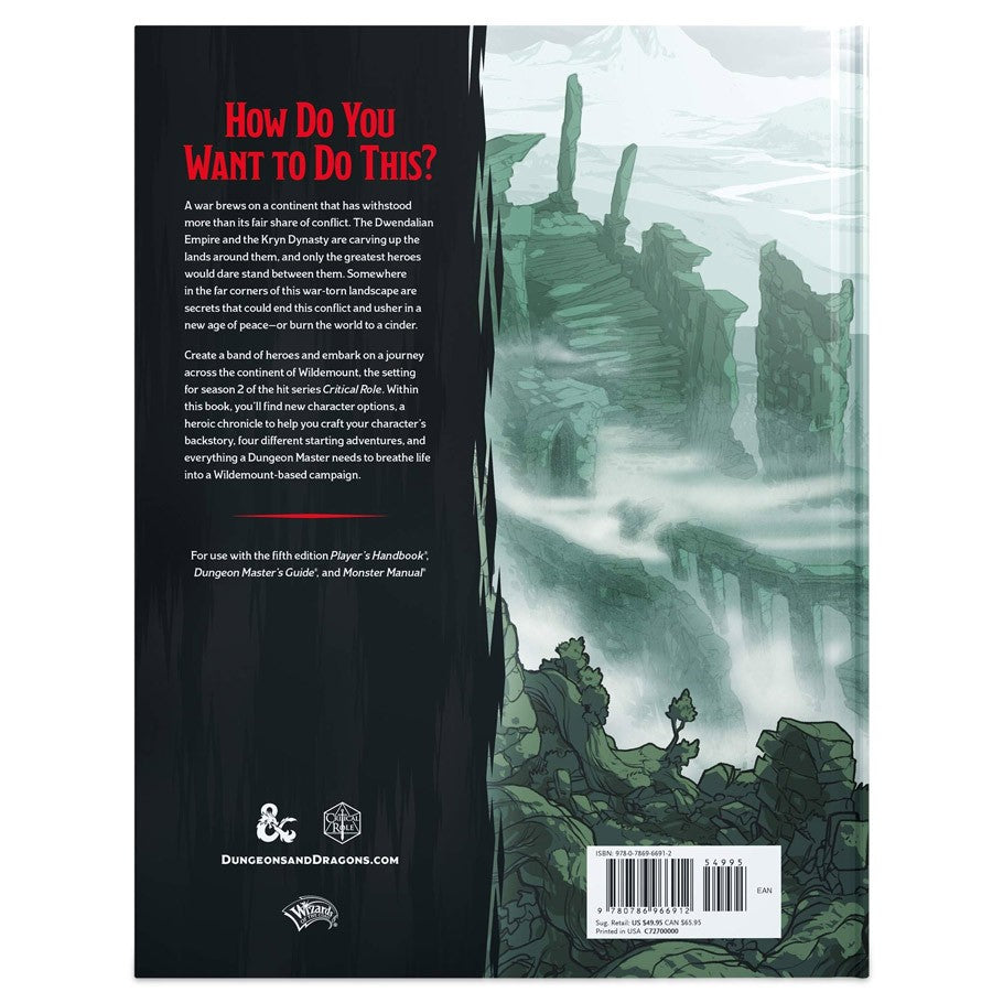 Explorer's Guide to Wildemount (5E)
