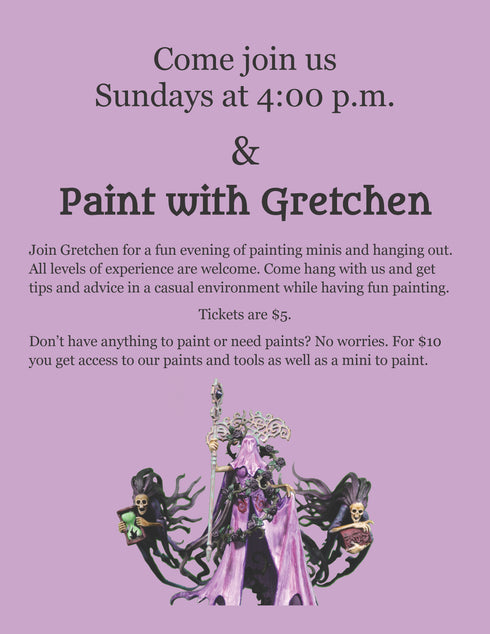 Come and Paint with Gretchen