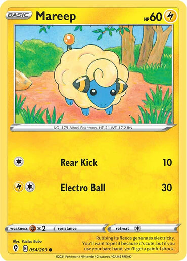 Mareep (054/203) [Sword & Shield: Evolving Skies]