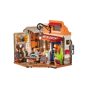 DIY Miniature House Kit | Corner Bookstore