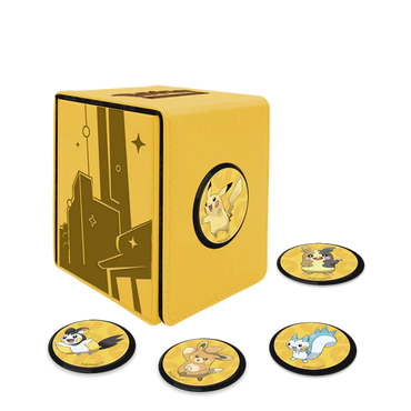 Shimmering Skyline Alcove Click Deck Box for Pokémon