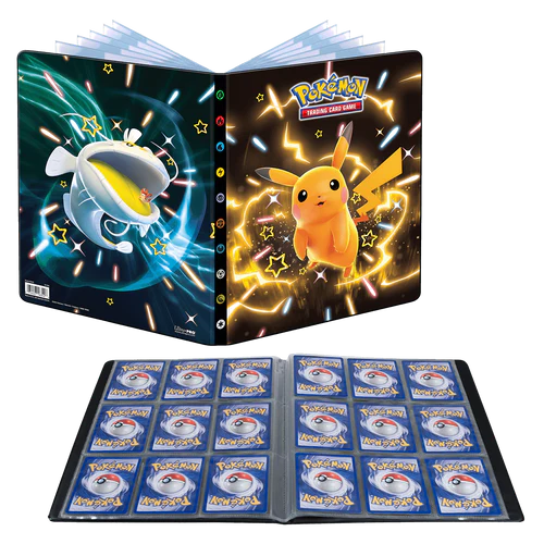 Scarlet and Violet 9-Pocket Portfolio: Shiny Pikachu, Dondozo, and Tatsugiri
