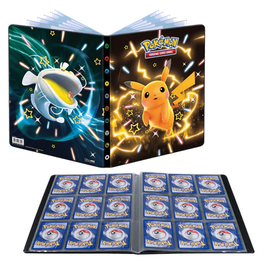 Scarlet and Violet 9-Pocket Portfolio: Shiny Pikachu, Dondozo, and Tatsugiri