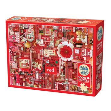 Cobble Hill: Shellie Davies - Red 1000 Piece Puzzle