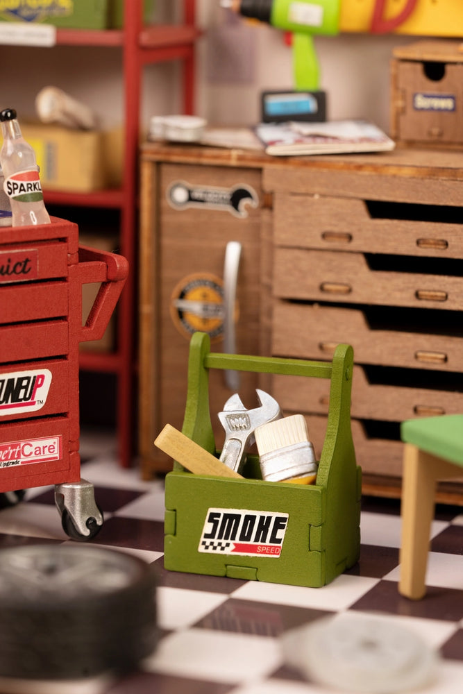 DIY Miniature House Kit | Garage Workshop