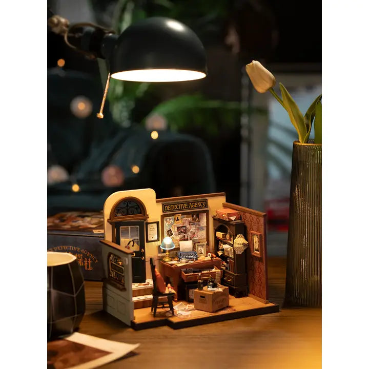DIY Miniature House Kit | Mose's Detective Agency