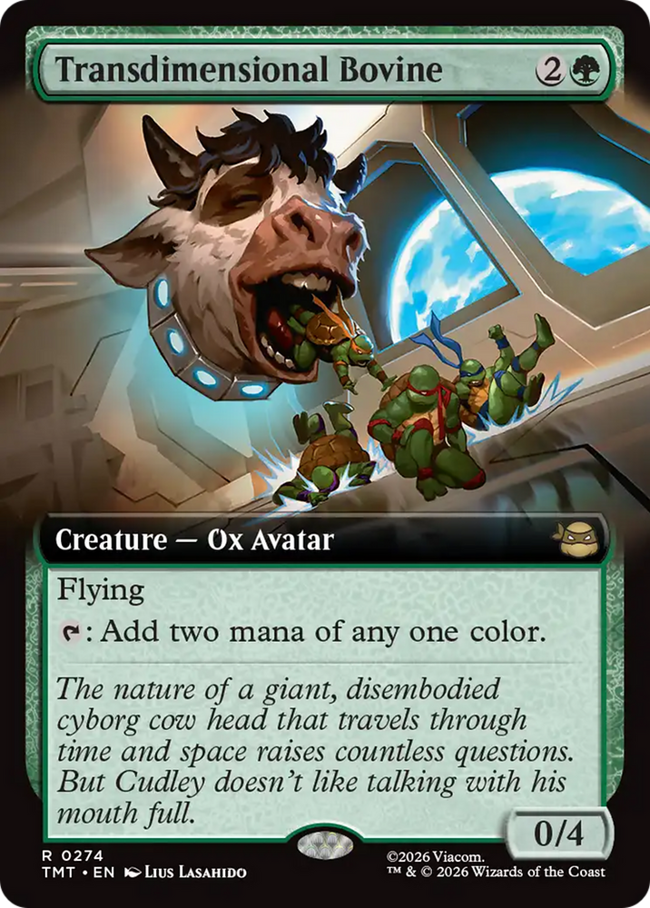 Transdimensional Bovine (Extended Art) [Teenage Mutant Ninja Turtles]
