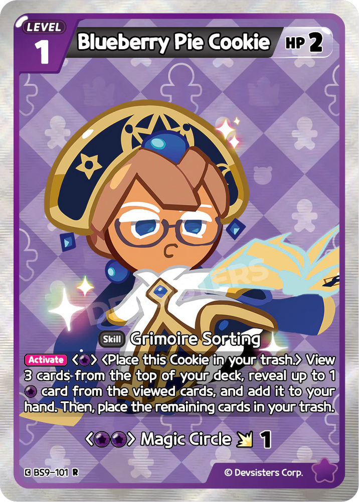 Blueberry Pie Cookie (BS9-101)