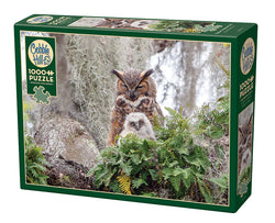 Cobble Hill: Simon Bolyn- Great Horned Owl 1000 Piece Puzzle