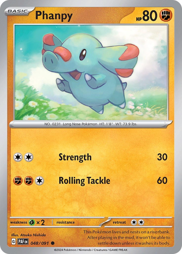 Phanpy (048/091) [Scarlet & Violet: Paldean Fates]