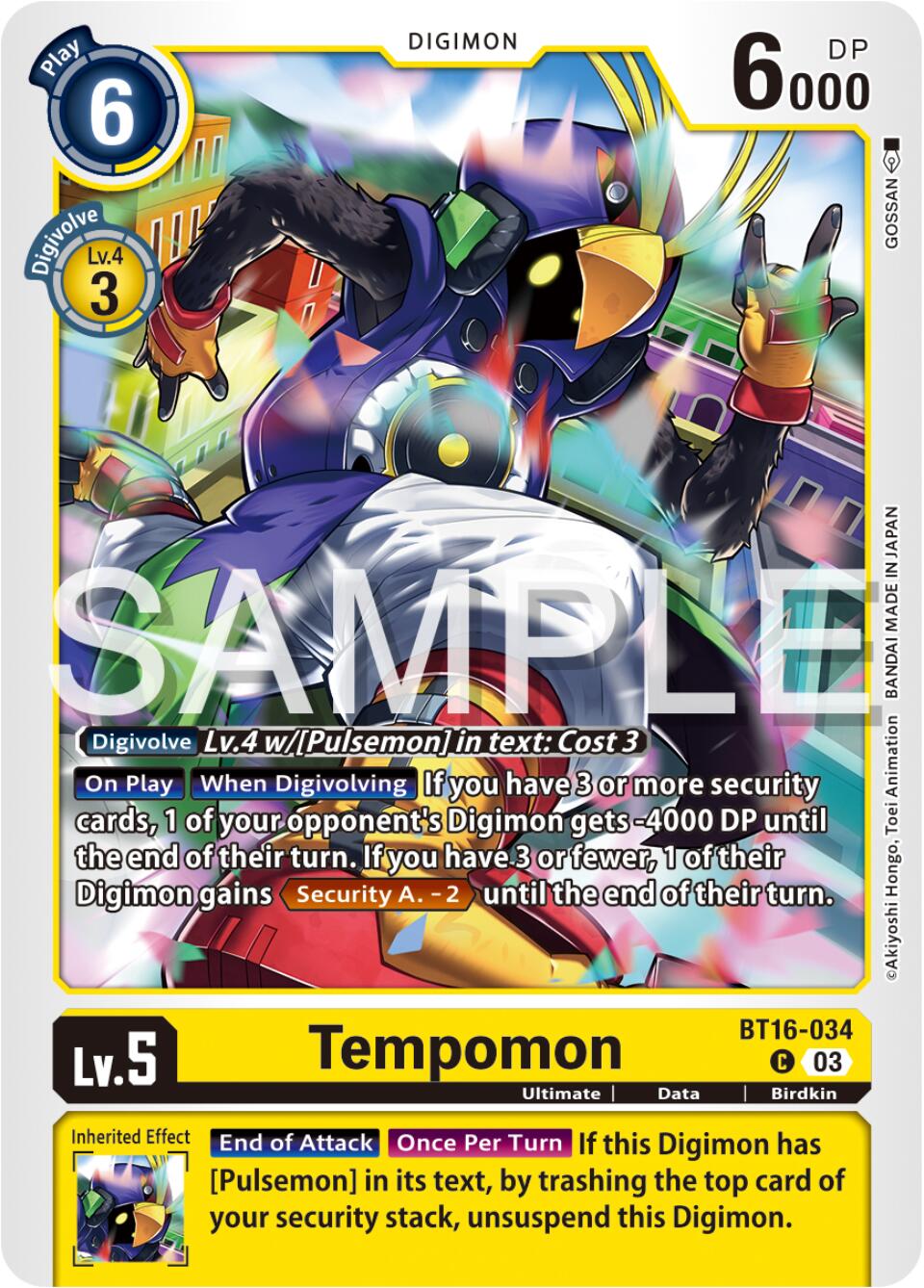 Tempomon [BT16-034] [Beginning Observer]