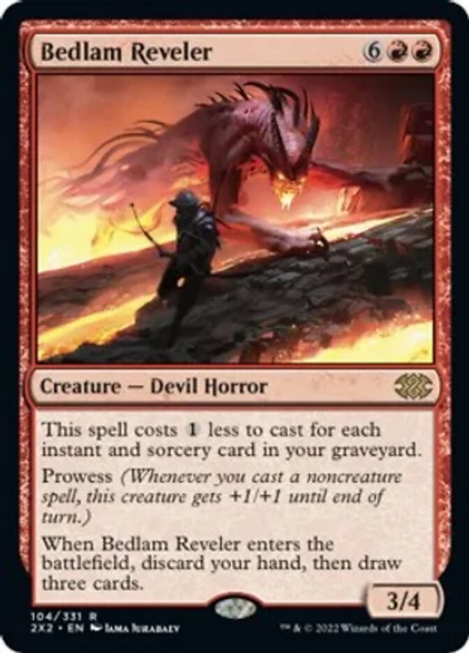 Bedlam Reveler [Double Masters 2022]