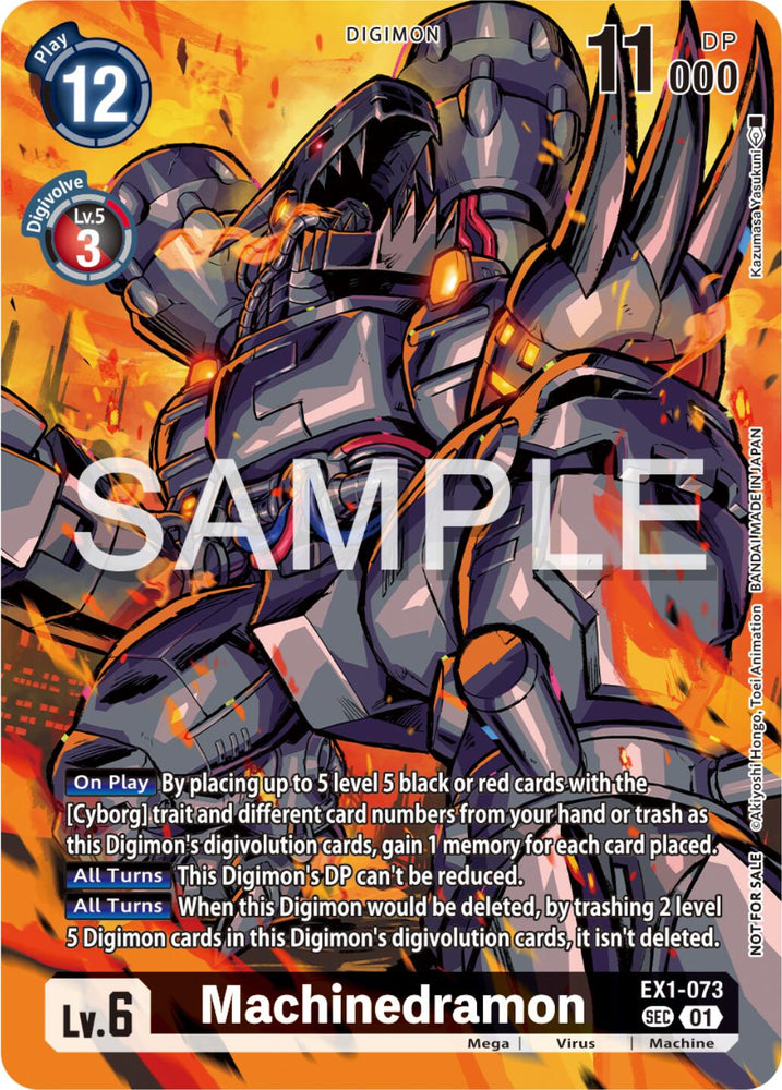 Machinedramon [EX1-073] (Release Special Booster Ver.2.0 Celebration Event) [Release Special Booster Ver.2.0 Promos]