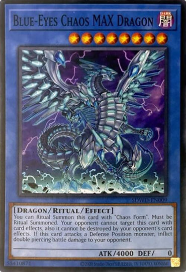 Blue-Eyes Chaos MAX Dragon (Unlimited Misprint) [SDWD-EN009] Common
