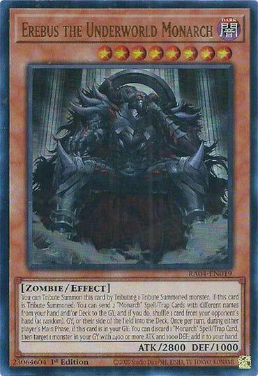 Erebus the Underworld Monarch [RA04-EN019] Ultra Rare
