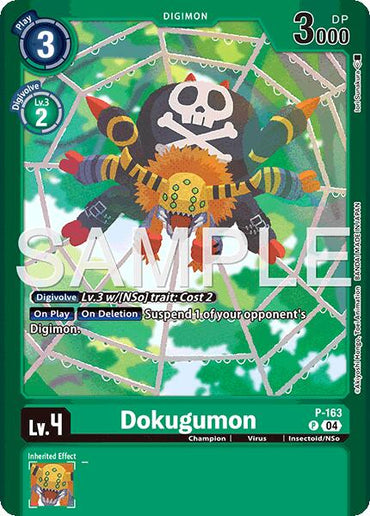 Dokugumon [P-163] (Limited Card Pack -Billion Bullet-) [Limited Card Pack -Billion Bullet-]