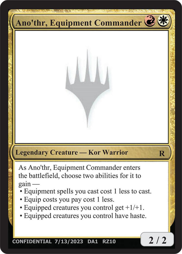 Ano'thr, Equipment Commander [Mystery Booster]