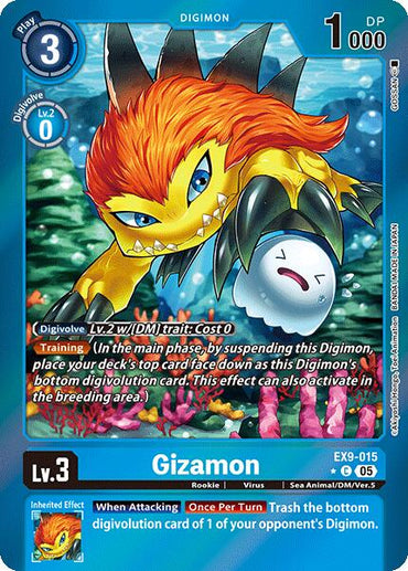 Gizamon [EX9-015] (Limited Foil) [Versus Monsters]