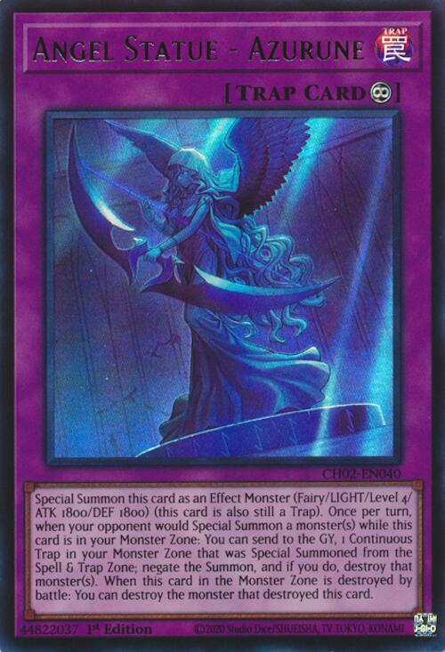 Angel Statue - Azurune [CH02-EN040] Ultra Rare