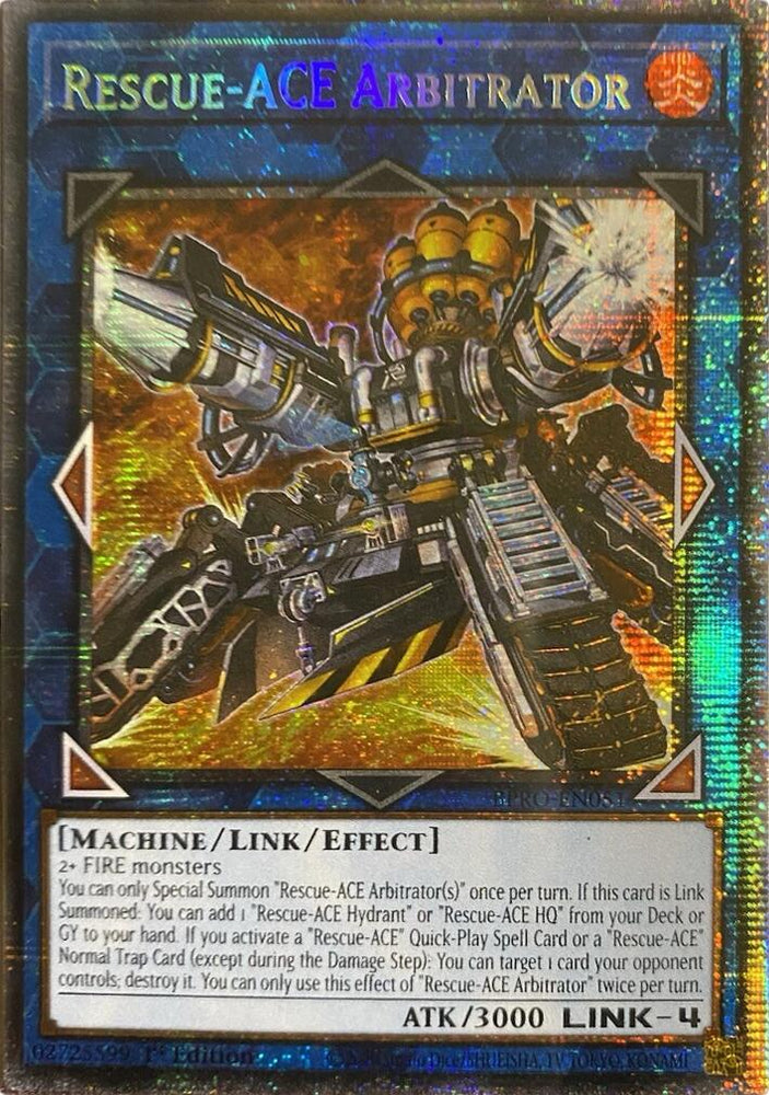 Rescue-ACE Arbitrator (Starlight Rare) [BPRO-EN051] Starlight Rare