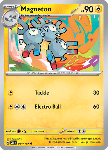 Magneton (064/197) [Scarlet & Violet: Obsidian Flames]