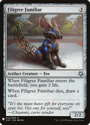 Filigree Familiar [Mystery Booster]