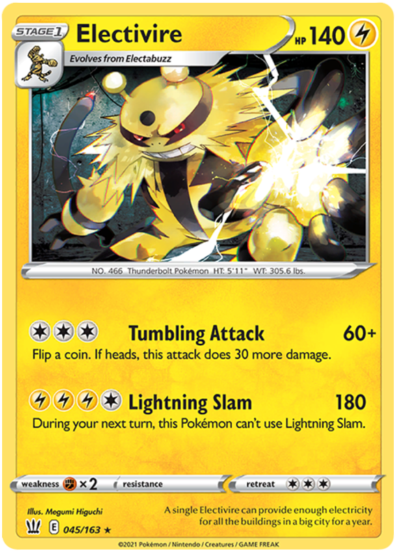 Electivire (045/163) [Sword & Shield: Battle Styles]