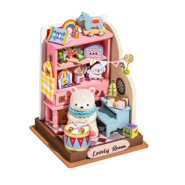 DIY Miniature House Kit: Childhood Toy House