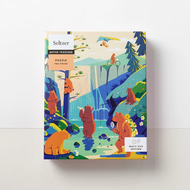 Seltzer: Yifan Wu | Recreational Bears 705 Piece Multi Puzzle