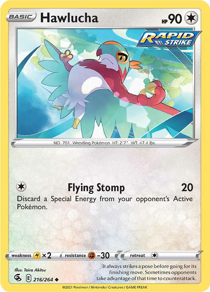 Hawlucha (216/264) [Sword & Shield: Fusion Strike]