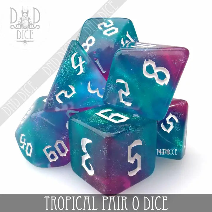 Tropical Pair O Dice