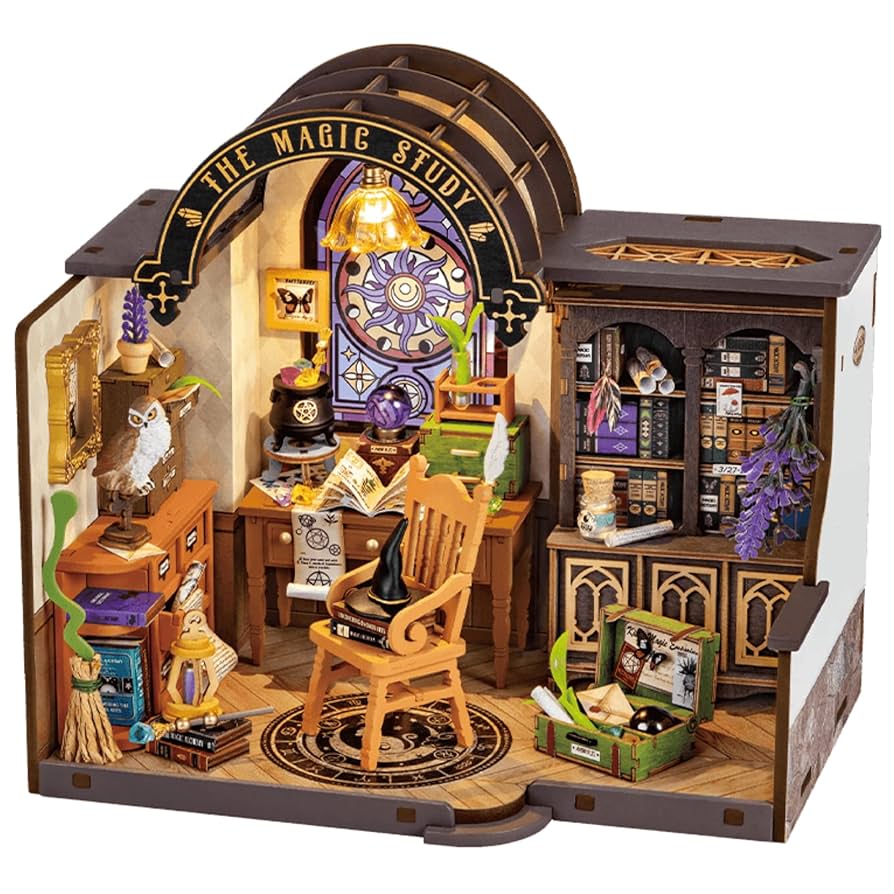 DIY Miniature House - the Magic Study