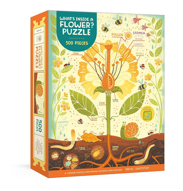 What's Inside a Flower? 500 Piece Puzzle