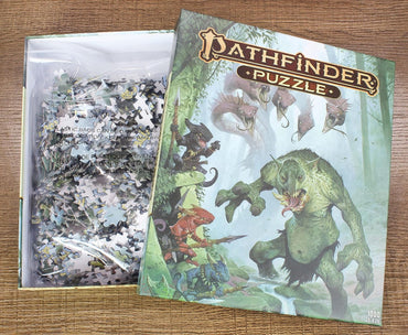 Pathfinder Game Puzzle Bestiary, 20 x 26 Inch 1000-Piece Jigsaw