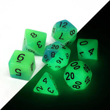 7 Piece RPG Dice Set - Driftglobe