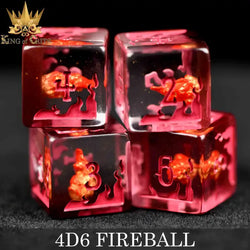 Fireball 4D6 Set