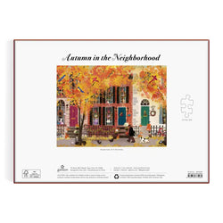 Autumn in the Neighborhood 1000 piece Puzzle