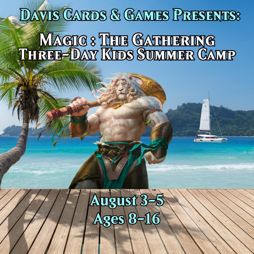 Magic: The Gathering Kids Three-Day Summer Camp Deposit August 3-5 2026