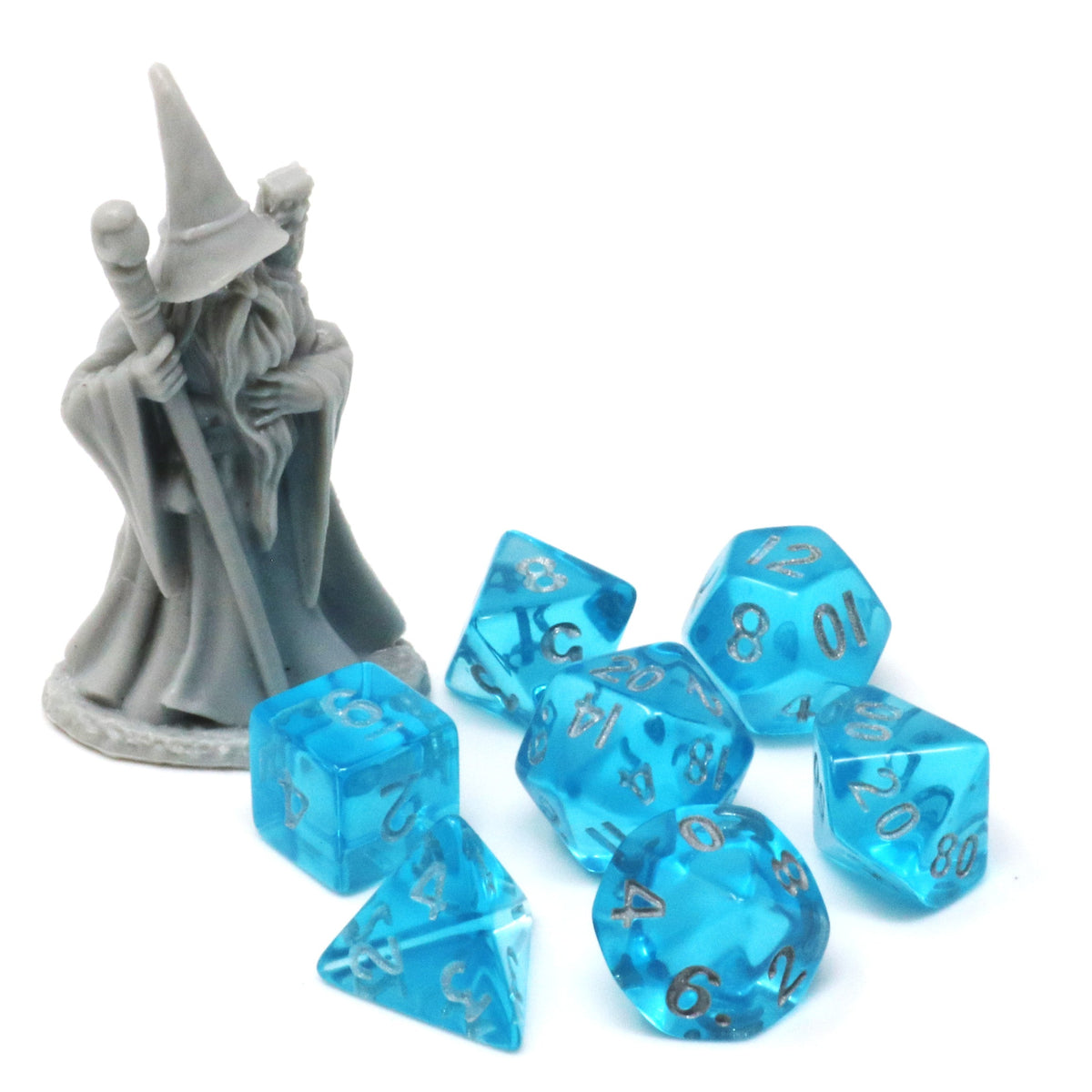 Critlings 7pc Mini RPG Set - High Tide