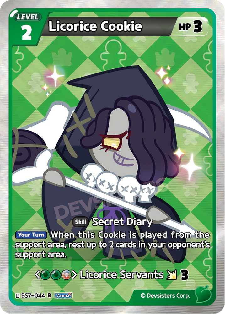 Licorice Cookie (BS7-044)