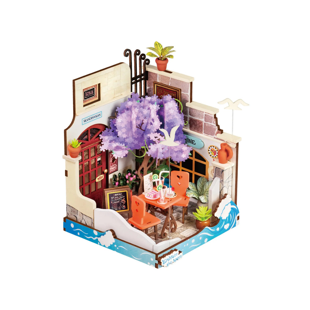 DIY Miniature House - Sea Holiday Restraurant