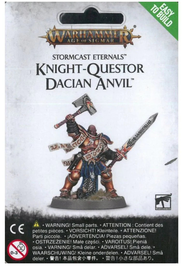 Stormcast Eternals: Knight-Questor Dacian Anvil (Out of Print)